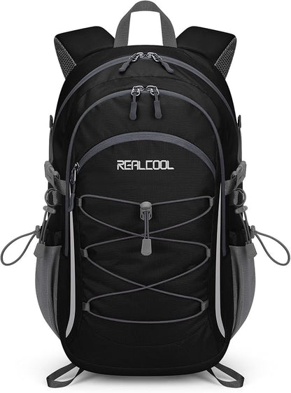 RealCool Hiking Backpack for Men Women, 30L Lightweight Waterproof Travel by RealCool