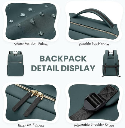 Laptop Backpack for Women, Work Business Traval Computer Backpacks - Image 6