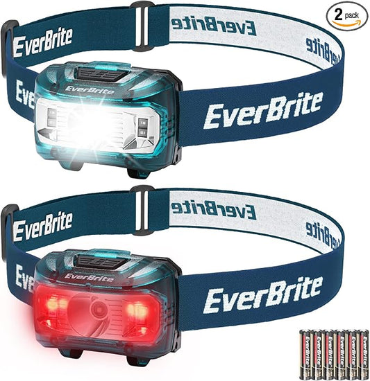 EverBrite Headlamp, 2 Pack Kids Headlamp by EverBrite