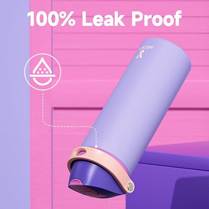 24 oz Insulated Water Bottle for Women: Meoky Stainless Steel Metal Water Bottle - Image 6