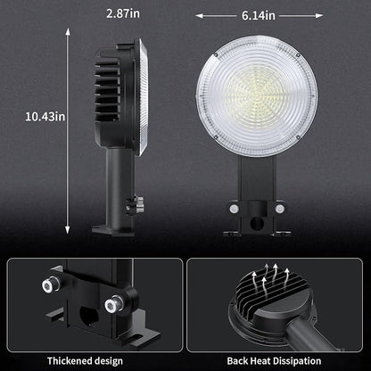 Olafus 170W LED Barn Light, Dusk to Dawn Outdoor Lighting - Image 9