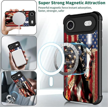 for iPhone 17 Air Case, for MagSafe Graphic Design for Girl Boy Soft Silicone - Image 2