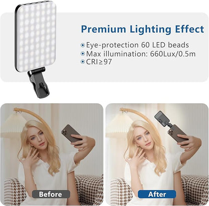 ALTSON 60 LED Portable Selfie Light Video Conference Lighting - Image 4