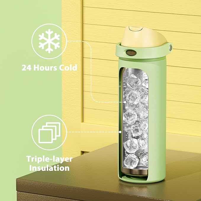 24 oz Insulated Water Bottle - Image 4