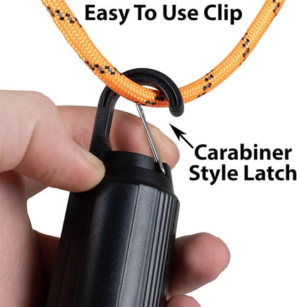 2-Pack Rechargeable Camp Light, Warm White LED Teardrop Bulb, Battery Powered - Image 6