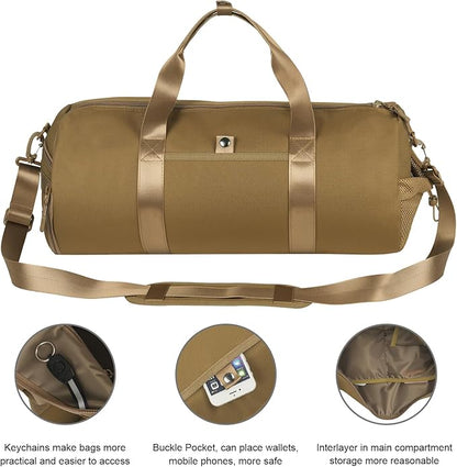 ArcEnCiel Medium Tactical Duffle Bag Men Gym Pack Molle Shoulder Bags Shoes - Image 6