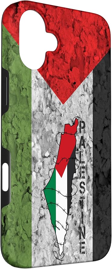 Kufiya PALESTINE Keffiyeh flag, Palestinian Map pattern Case - Image 3