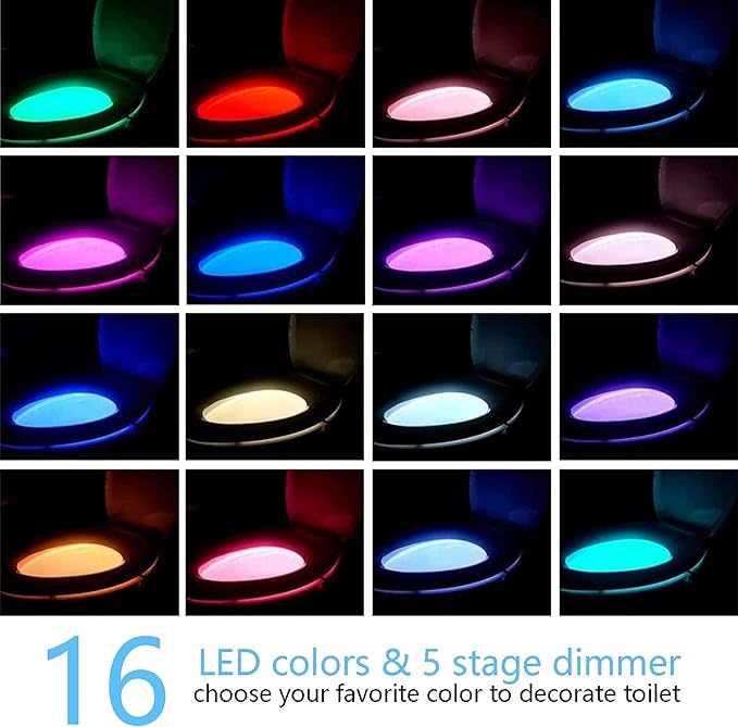 Chunace 3 Pack Toilet Night Lights - Image 3