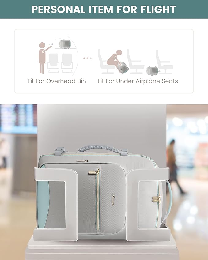 LOVEVOOK Travel Backpack for Women & Men 40L, Airline Approved Carry On - Image 4