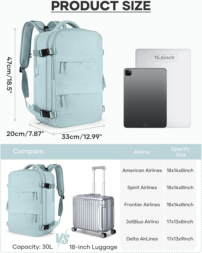 coofay Vacuum Backpack Travel - Image 4