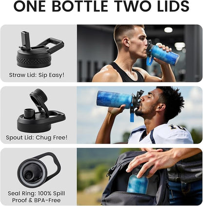 RAYMYLO Insulated Water Bottle 32 oz, Triple Wall Vacuum Stainless Steel - Image 5