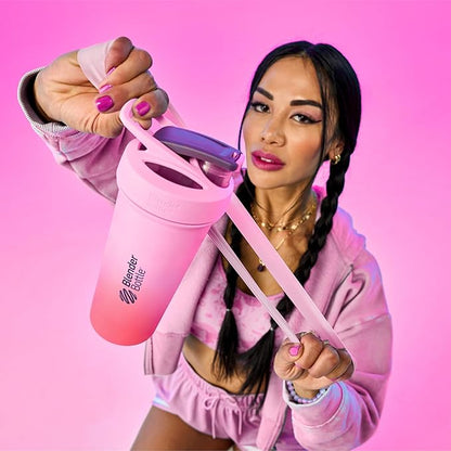 BlenderBottle Sport Sleek Insulated Stainless Steel Shaker Bottle - Image 6