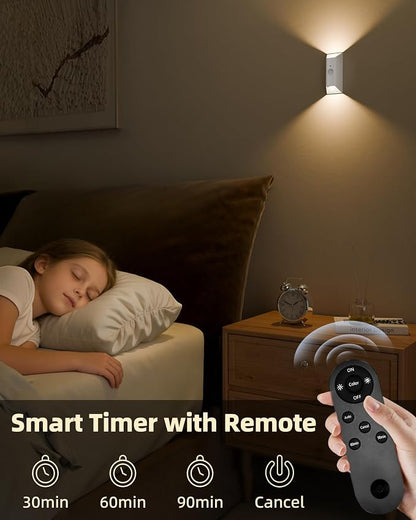 EZVALO Motion Sensor Wall Lights, 4000mAh Rechargeable Battery Operated Wall - Image 6