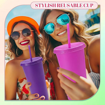 30 PCS 24oz Bulk Plastic Tumblers - Image 4