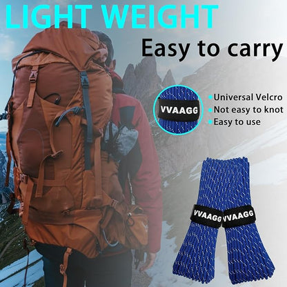 VVAAGG Reflective Paracord Rope 100FT, 7 Strand Nylon para Cord Lanyard Utility - Image 4