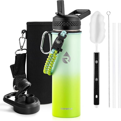 RAYMYLO Insulated Water Bottle 20 oz, Triple Wall Vacuum Stainless Steel by RAYMYLO