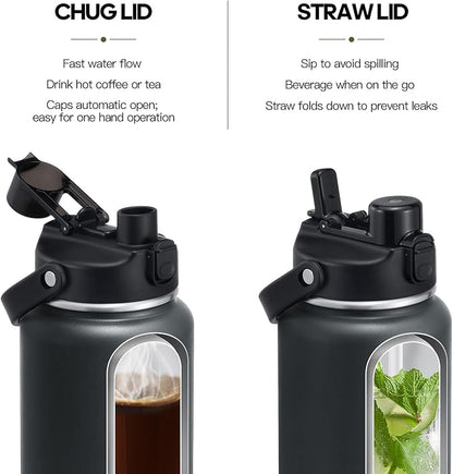 64oz Half Gallon Insulated Water Bottle - Image 2