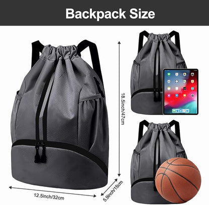 Hoedia Sports Drawstring Backpack - Image 6