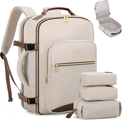 LOVEVOOK Travel Backpack for Women & Men 50L, Airline Approved Carry On by LOVEVOOK
