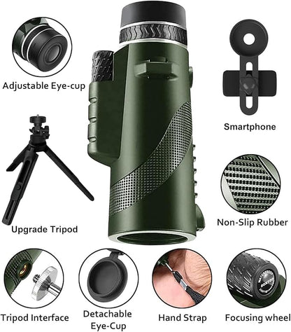 Monocular-Telescope 80x100 High Powered Monoculars High Definition - Image 2