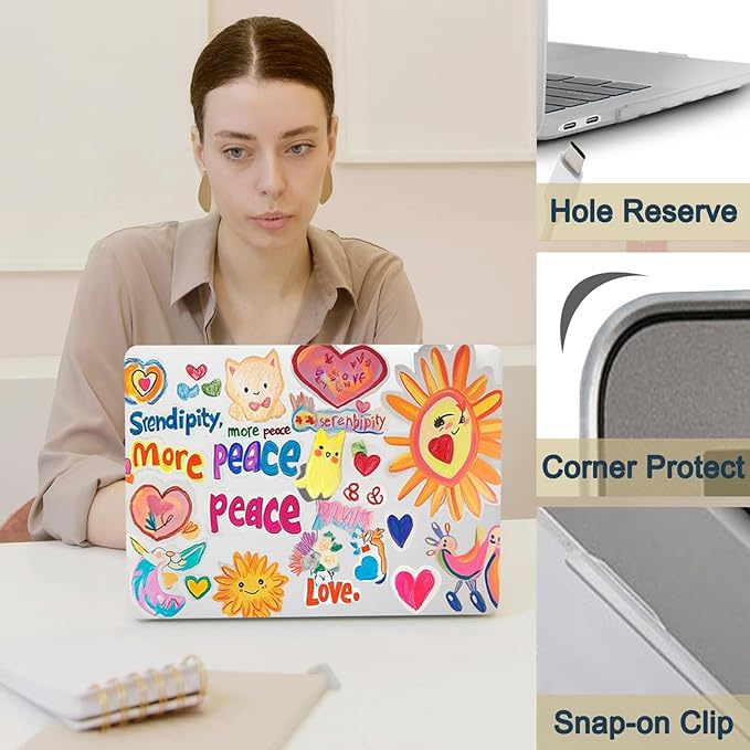 Laptop Cover for MacBook Air 11 inch Case 2015-2010 Release, Anti-Cracking - Image 5