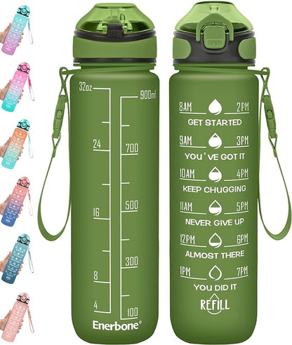 Enerbone 32 oz Drinking Water Bottle by Enerbone