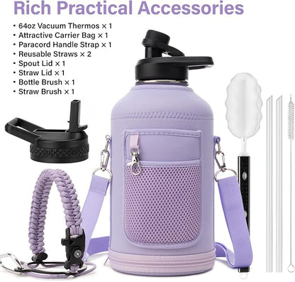 DYSANKY Insulated Water Bottle | Thickened Stainless Steel Vacuum Metal | - Image 2