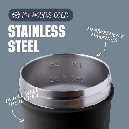 BlenderBottle Strada Shaker Cup Insulated Stainless Steel Water Bottle - Image 3