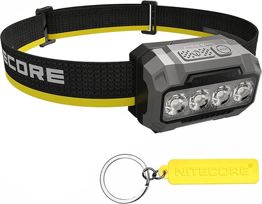 Nitecore HA23 UHE 600 Lumen MCT Outdoor Headlamp Multiple Color Temperatures by NITECORE