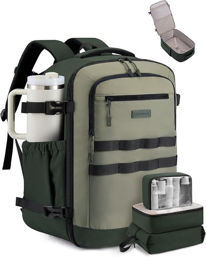 LOVEVOOK 40L Travel Backpack for Women & Men, TSA Approved Carry On Backpack by LOVEVOOK