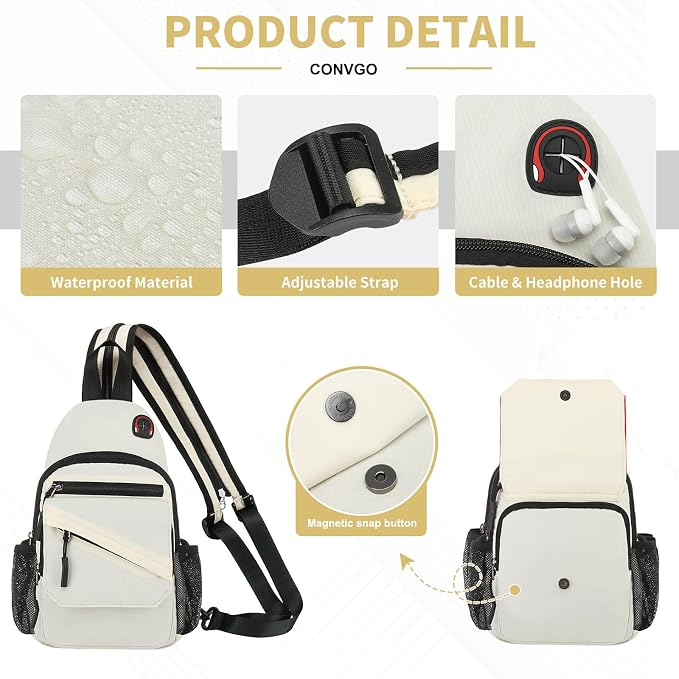 Small Crossbody Bag Casual Sling Bag - Image 6