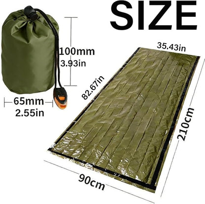 Sleeping Bag, Terrashell Blanket, Emergency Sleeping Bag, Compact Lightweight - Image 8
