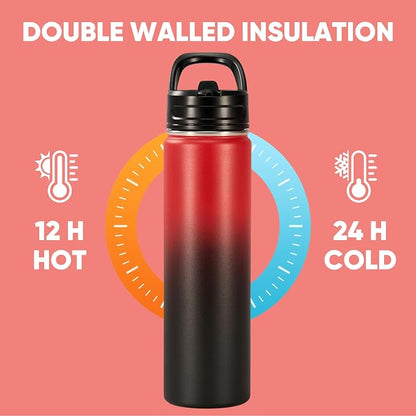 Fijinhom 24oz Insulated Stainless Steel Water Bottle - Image 5