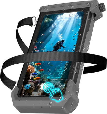 Underwater Phone Case for Snorkeling & Diving, IP68 Waterproof Case for Swimming by Transy