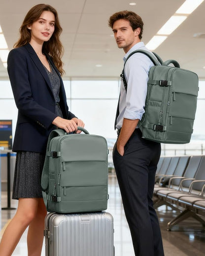 Travel Backpack for Women Airline Approved Carry on Backpack for Airplanes - Image 2