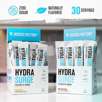 Jacked Factory Hydrasurge Electrolytes Powder Packets - Image 5