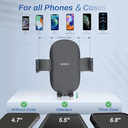 OQTIQ 13" Gooseneck Car Phone Mount – Windshield & Dashboard Holder - Image 8
