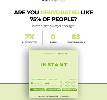 Instant Hydration Electrolytes Powder Packets - Image 2