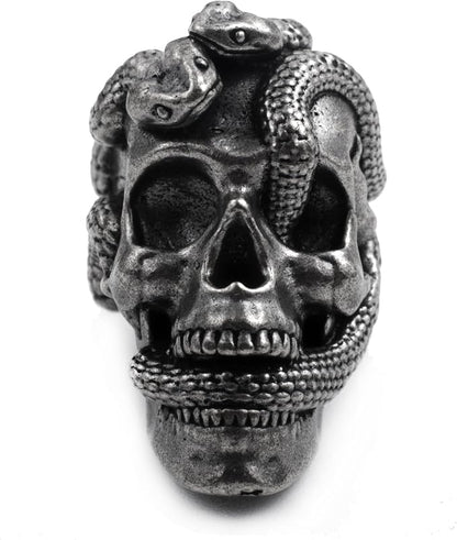 Skull Paracord Bead, 0.75x0.56x0.78 inches, - Image 3