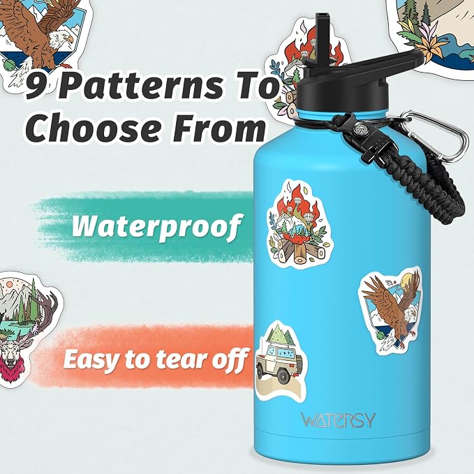 87oz Insulated Water Bottle, BPA Free&Leak Proof, 1.5 Gallon Stainless Steel - Image 4