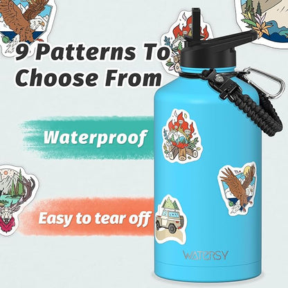 87oz Insulated Water Bottle, BPA Free&Leak Proof, 1.5 Gallon Stainless Steel - Image 4