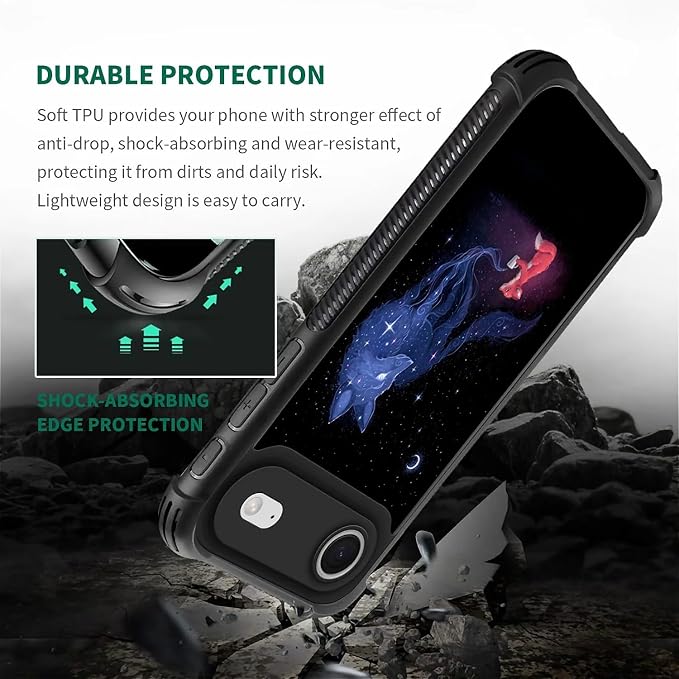 for iPhone 17 Air Case, for MagSafe Graphic Design for Girl Boy Soft Silicone - Image 6