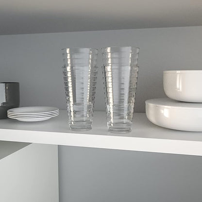 ALIMOTA Plastic Tumblers Cups, Plastic Water Tumbler Drinking Glasses, 13-Ounce - Image 6