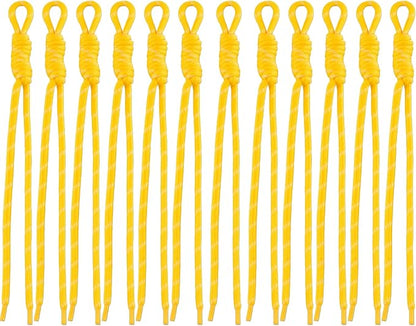 Paracord Keychain Paracord Bag Charm 12pcs Braided Nylon Rope Keychain Cord by Cmidy