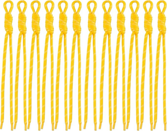 Paracord Keychain Paracord Bag Charm 12pcs Braided Nylon Rope Keychain Cord by Cmidy