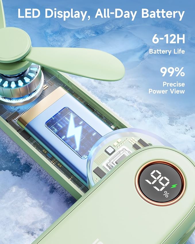 SWEETFULL Portable Handheld Mini Fan - Image 3