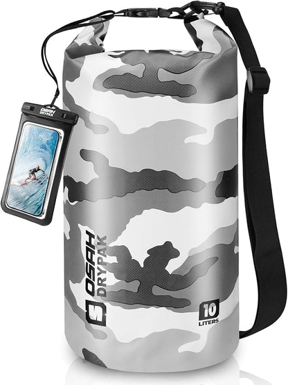 Waterproof Dry Bag, 5L/10L/20L/30L/40L Roll Top Lightweight Storage Backpack by OSAHDRYPAK
