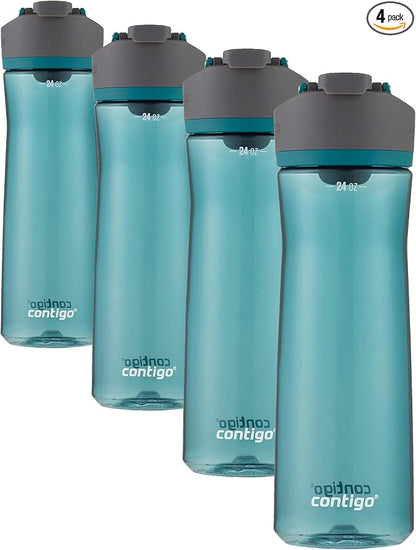 Contigo AUTOSEAL Cortland 24oz Water Bottle BPA-Free Plastic Spill Leak-Proof by Contigo