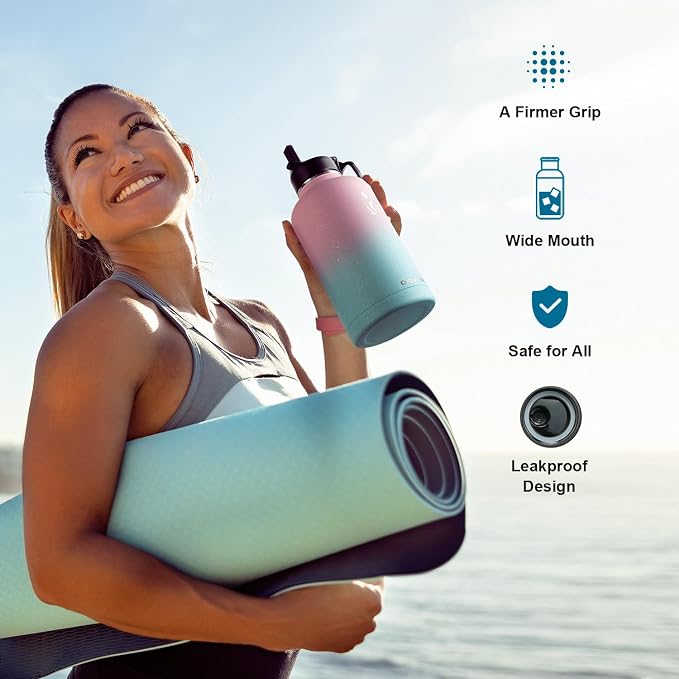 64 oz Water Bottle Insulated - Image 5