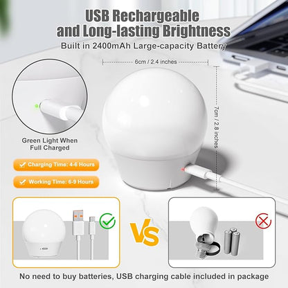 Brightown E26 Rechargeable Light Bulb - Image 4